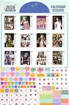 Amazon.co.jp: ルセラフィ グッズ 大判 壁掛け カレンダー 2026年 (令